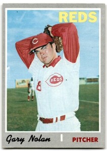 1970 Topps Gary Nolan Cincinnati Reds #484