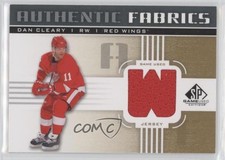 2011 SP Game Used Edition Authentic Fabrics Gold Daniel Cleary Dan (W) #AF-DC.2