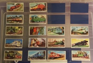 Kellogg Co. The Story of the Locomotive : series 2 - Full Set of 16 in sleeves