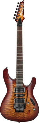 Ibanez S670Q, 6 String Solid-Body Electric Guitar, Right, Dragon Eye Burst - Image 1 of 4