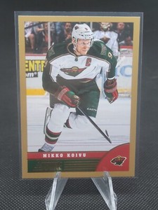 2013-14 Score Hockey Gold #237 Mikko Koivu