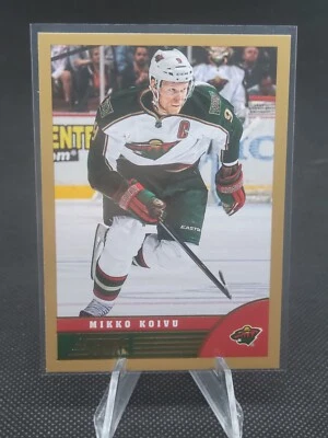 2013-14 Score Hockey Gold #237 Mikko Koivu - Image 1 of 2
