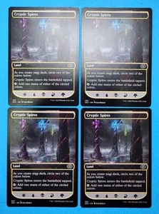 4x Cryptic Spires Double Masters 2X2  Mtg Magic Gathering Card Dual Land 332 - Picture 1 of 2