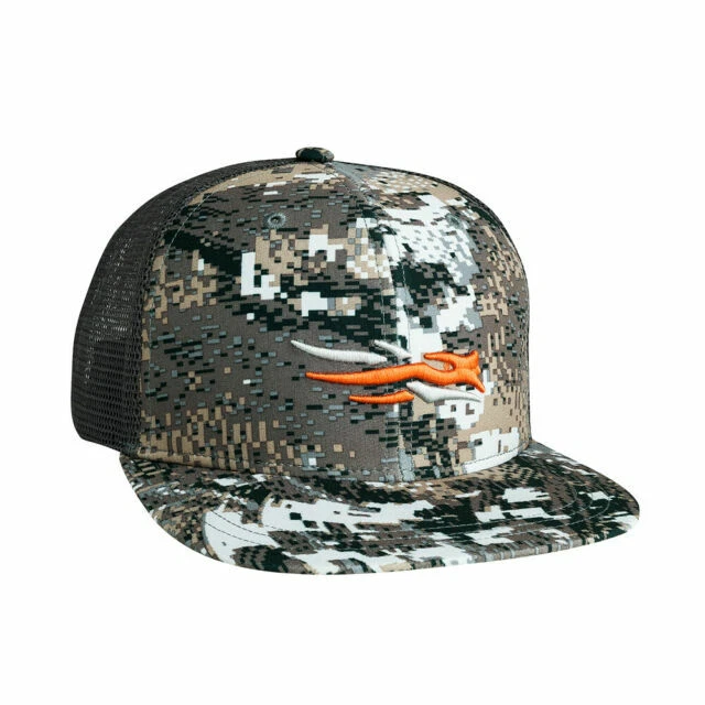 Sitka Gear Men's Trucker Breathable Mesh Hunting Cap - Optifade Elevated II, One Size