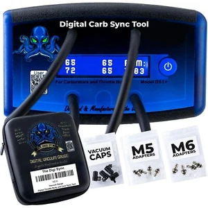 Digi-Sync 4 Channel Throttle Body Carburetor Synchronizer DS4 - Picture 1 of 9