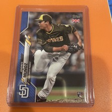 Andres Munoz 19/75 (PADRES/MARINERS) 2020 Topps UK Edition BLUE Parallel