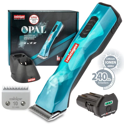 HEINIGER OPAL BRUSHLESS AKKU SCHERMASCHINE BRILLIANT IN TON UND LEISTUNG