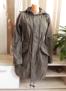 Khujo * Sommer / Übergangs Parka mit Kapuze * ohne Innenfutter * Gr. 38 / 40 M - Bild 1 von 17