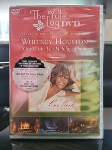 Whitney Houston: One Wish The Holiday Album: The Yule Log Edition Christmas DVD  - Picture 1 of 2