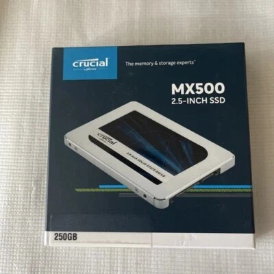 Crucial MX500 250GB 3D NAND SATA 2.5" Internal SSD CT250MX500SSD1 - Image 1 of 2