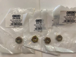 Replacement Stihl Chainsaw Set of 4 Flange Bar Nuts 0000 955 0801 /Oregon 04-009 - Picture 1 of 1