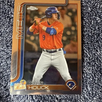 2025 Topps Pro Debut Chrome #PDC-57 - Colin Houck - St. Lucie Mets - Image 1 of 2