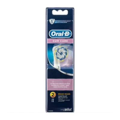 Oral-B Gum Care Ultra-Soft Electric Toothbrush Replacement Heads – 2 Pack - image 1 of 3