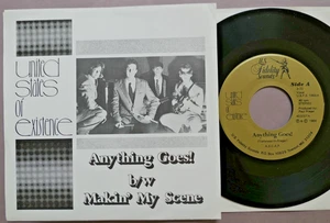 United States Of Existence – Anything Goes! 7" U.S. Fidelity USFS 1003 MINT- - Picture 1 of 5