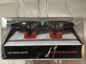 Original Night Runner 270 LED Shoe Lights Rechargeable Water Resistant Micro USB - Picture 1 of 5
