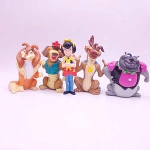 Vintage 1989 All Dogs Go To Heaven Wendy's PVC Figuren Lot - Bild 1 von 6