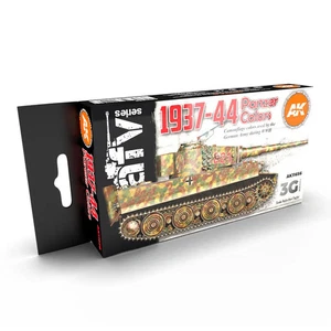 AK Interactive 3rd Gen AFV Paint Set - German Panzer Colors 1937-44 - Picture 1 of 2