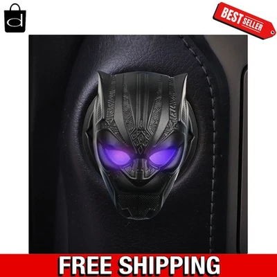 Luxury Universal Car Engine Start Stop Button Cover with Black Panther Design - Imagem 1 de 4
