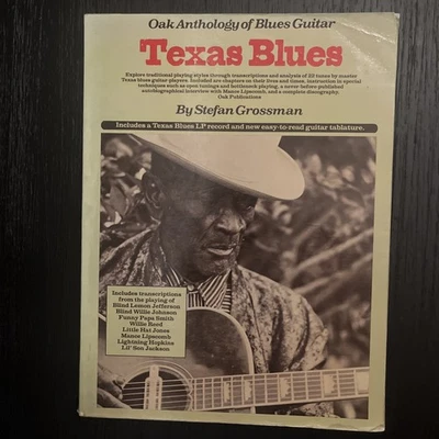Guitarra Oak Anthology of Blues: Guitarra Texas Blues de Stefan Grossman  Foto 1 de 3