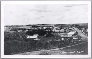 Postal RPPC Punnichy Saskatchewan Town View Mount Hope No. Foto real 279 - Imagen 1 de 2