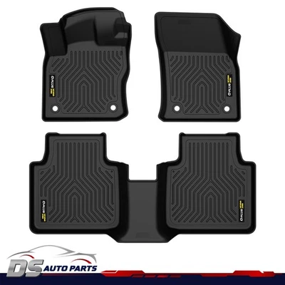 TPE All Weather Floor Mats 2 Row Liner Set Fit For Volkswagen Tiguan 2018-2023 - Image 1 of 4