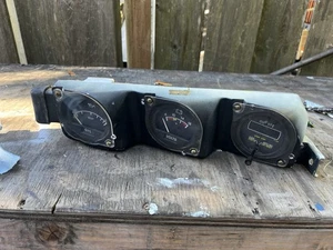 Datsun 280zx clock, oil and voltage guage working oem used  - Picture 1 of 2