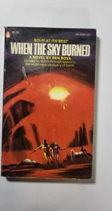 When the Sky Burned by Ben Bova 1973 Popular Library 1st Printing Paperback - Picture 1 of 8
