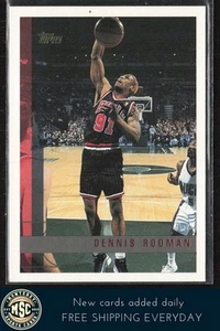 Dennis Rodman 1997-98 Topps #106 Chicago Bulls - Imagen 1 de 2
