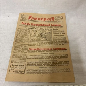 Frontpolt Deutscher Zeitungsbogen - Bild 1 von 6