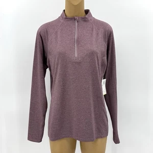 ¡Nuevo! Pullover atlético Old Navy Active XL 12/14 púrpura con agujeros para el pulgar para mujer - Imagen 1 de 14