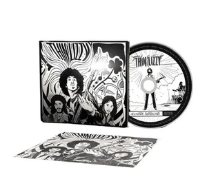 Thin Lizzy The Acoustic Sessions Alternative B&W Artwork CD Signed Card  New - Imagen 1 de 5