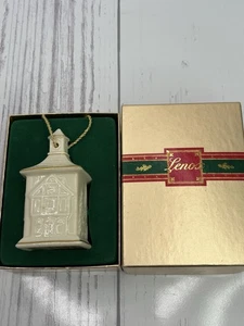 De colección 1987 Anual LENOX PACÍFICA VILLAGE IGLESIA Porcelana Navidad Adorno Caja - Imagen 1 de 10