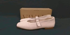 VIVAIA Margot Marry Jane Square-Toe Flat Pumps Shoes W US 9 Rose Gold (61009) - Picture 1 of 12