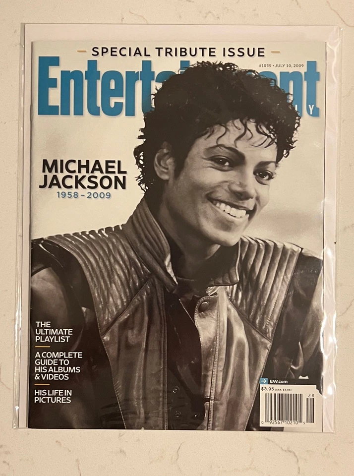 Entertainment Magazine July 2009 Michael Jackson Special Tribute MINT - NO LABEL - Image 1 of 1