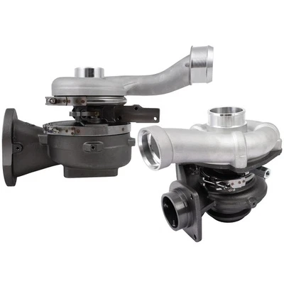 2Pcs For Ford F-250 F-350 F-450 F-550 Super Duty 6.4L 2008-2010 Turbocharger Foto 1 de 4