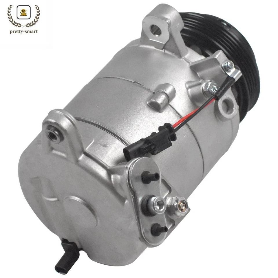 New A/C AC Compressor Fit For Chevrolet Silverado 1500 GMC Sierra 1500 2014-2018 - Image 1 of 4