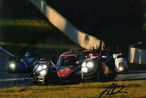 Le Mans  Nicolas Prost, Andrea Belicch, Neel Jani Hand Signed Photo 12x18" G - Picture 1 of 1