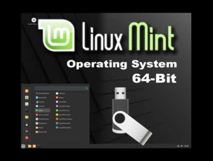 Linux Mint 22 (2024) 64-Bit Operating System 4GB USB Drive (3) - Picture 1 of 10