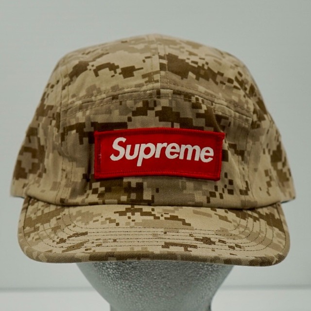 Supreme Layered Camo Camp Cap Black