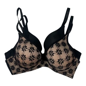 Catherine Malandrino Damen 2er Pack Push Up BH Gr. 34B 34C 36B 36C 38B 38C - Bild 1 von 3