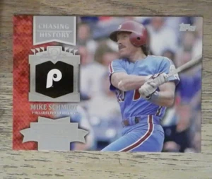 2013 Topps Serie 2 Chasing History #CH-92 Mike Schmidt Philadelphia Phillies - Bild 1 von 2