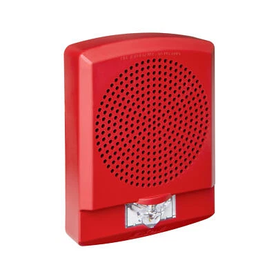 Eaton Wheelock LSPSTR3-N Fire Alarm LED3 Speaker Strobe Wall Red (NEW IN BOX)