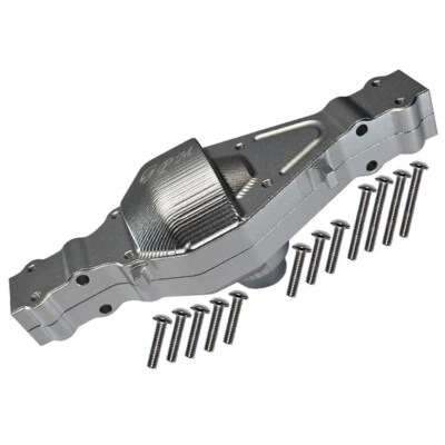 GPM Racing Aluminum Rear Gear Box Silver for Tamiya 1/14 Truck - Image 1 of 4