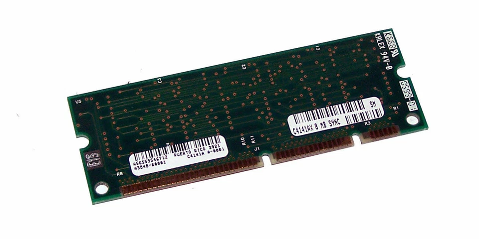 C4141AX 8MB printer memory RAM for HP LaserJet 4000, 4050 4050n, 4050t, 4050tn  - Image 1 of 1