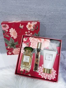 Aerin 3 Pcs Set, Cedar Violet EDP 1.7oz + Amber Musk 7ml + Body Cream 1oz, NIB - Picture 1 of 9