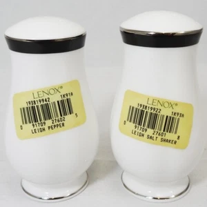 LEIGH by Lenox Salz & Pfefferstreuer Set Bone China NEU NIE BENUTZT Made in USA - Bild 1 von 5