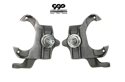 Chevy II NOVA 1968-1974 2" husillos de caída para freno grande de 12" Foto 1 de 4