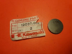 NOS NEW OEM KAWASKAI Z1 KZ900 Z1-R KZ1100 KZ1000 TAPPET SHIM 2.70T 12037-015 - Picture 1 of 1