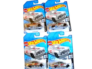 Hot Wheels Walmart Exclusive Disney Pixar Cars DOC ‘52 Hudson Hornet ZAMAC Set - Picture 1 of 3