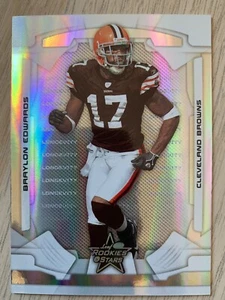 2008 Leaf RC & Stars silver BRAYLON EDWARDS #d 51/99! Cleveland Browns - Picture 1 of 2